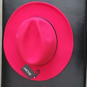 Red Fedora Hat